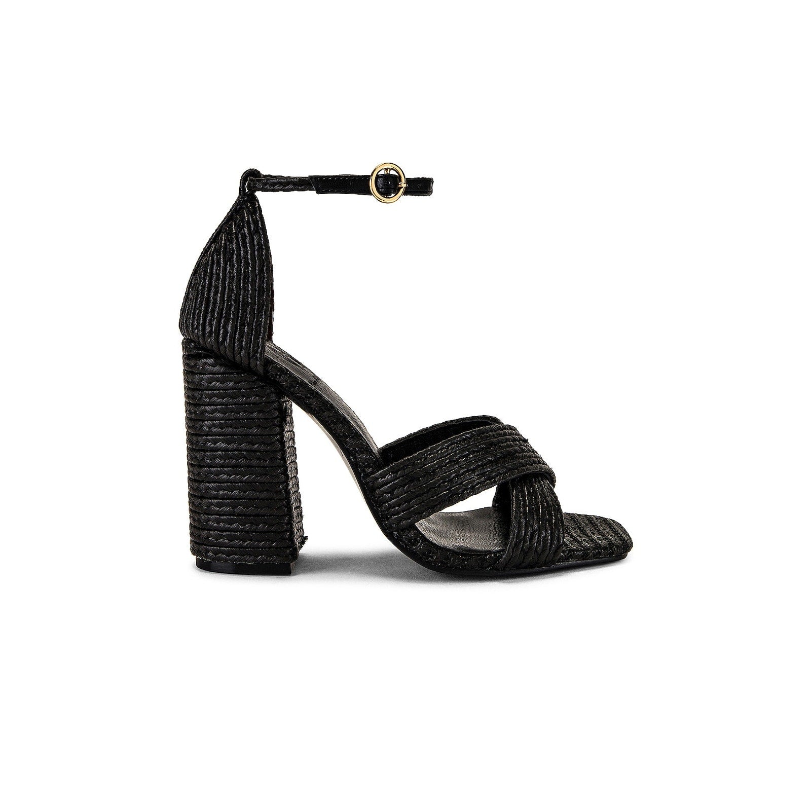 House Of Harlow 1960 x Revolve 'Cava' Black Square Toe Heel Size 7