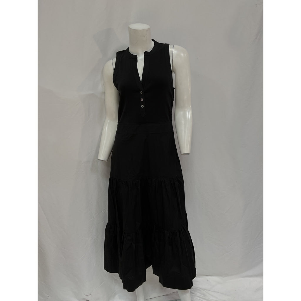 Veronica Beard 'Stafford' Black V Neck Dress Size S - NWT
