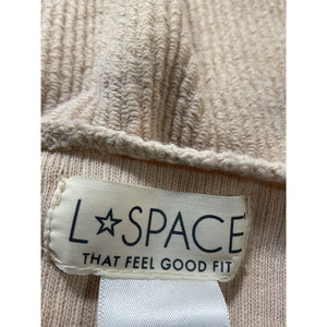 L*Space 'Coastin' White Baloon Sleeve Jumpsuit Romper Size M