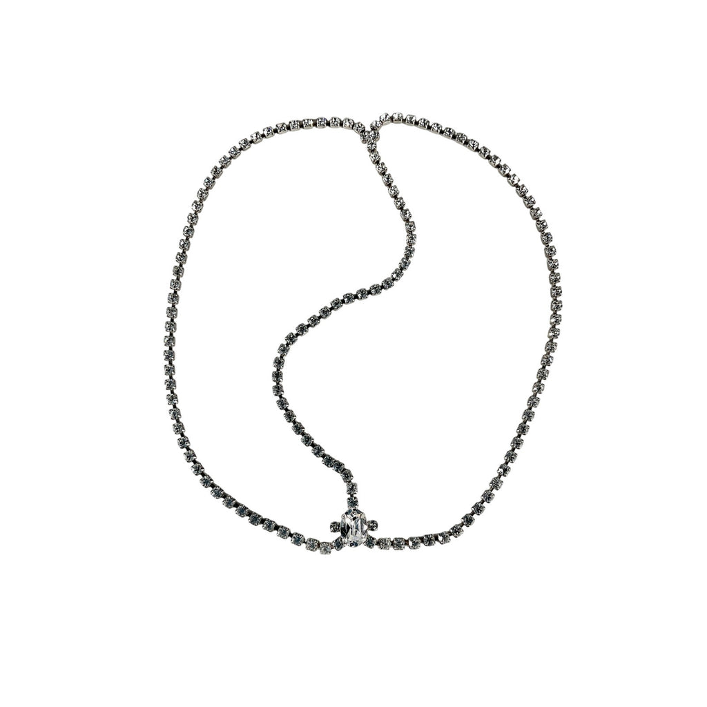 Jennifer Behr 'Alice' Silver Crystal Diadem Size OS