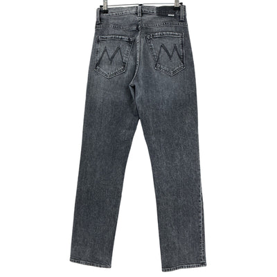 Mother Highrise Gray Hiker Hover Denim Jeans Size 26