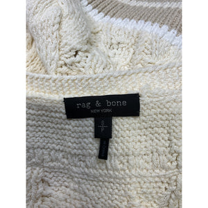 Rag & Bone 'Brandi' White Cotton Vest Size S