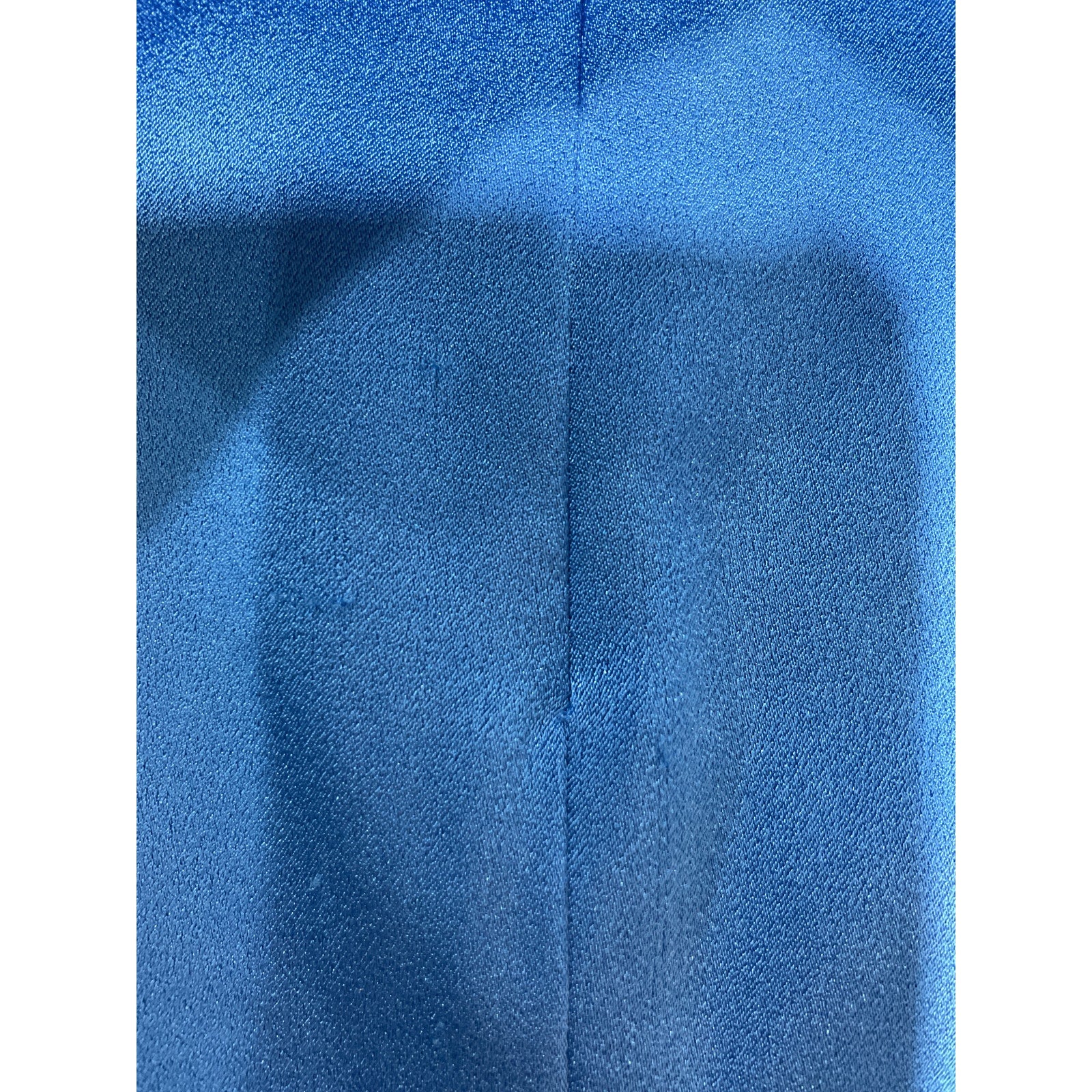 Alex Perry 'Jameson' Blue Triacetate Diamond Back Mini Dress Size 4