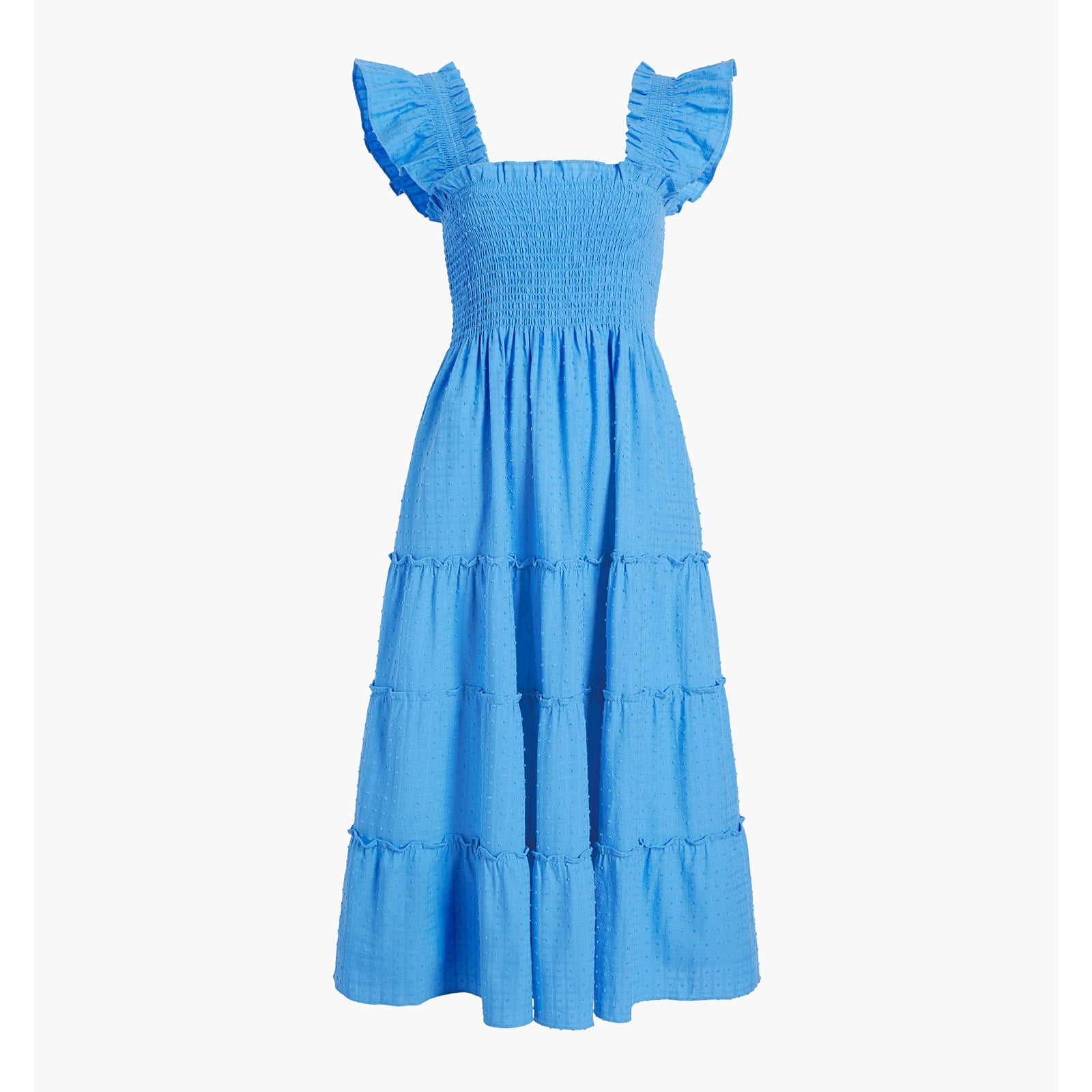 Hill House Home The Ellie Blue Cotton Nap Dress Size S