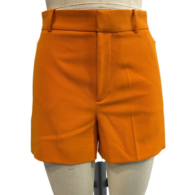 Frame Tailored Nectarine High Rise Trouser Shorts Size 2