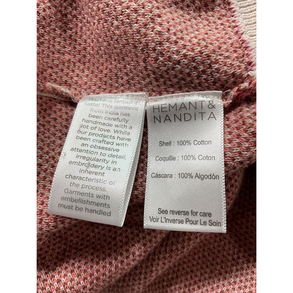 Hemant And Nandita 'Luana' Pink Cardigan Size XS