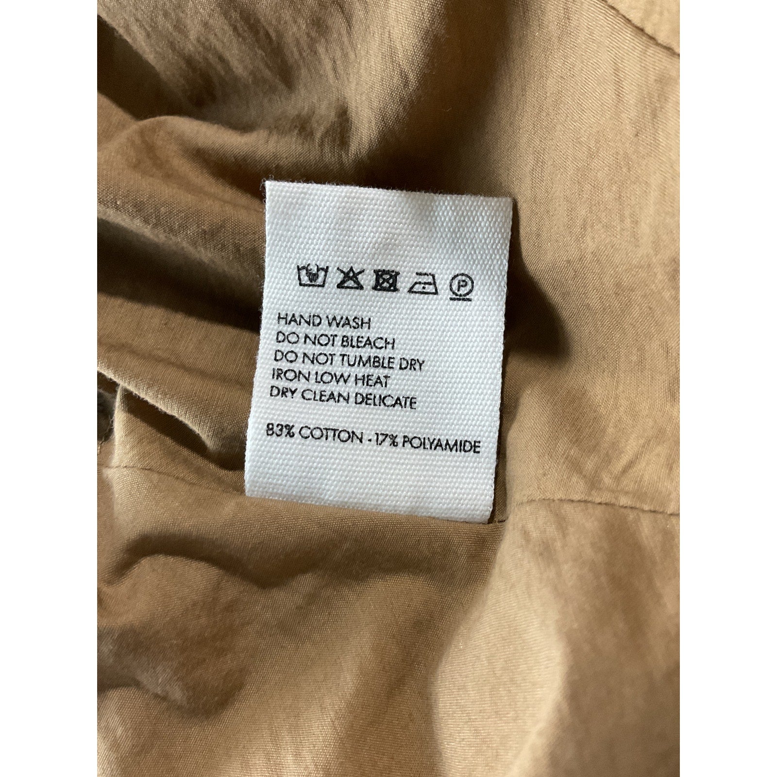 Jacquemus Tan Cotton La Montagne 'La Chemise Ballu' Shirt Size 36