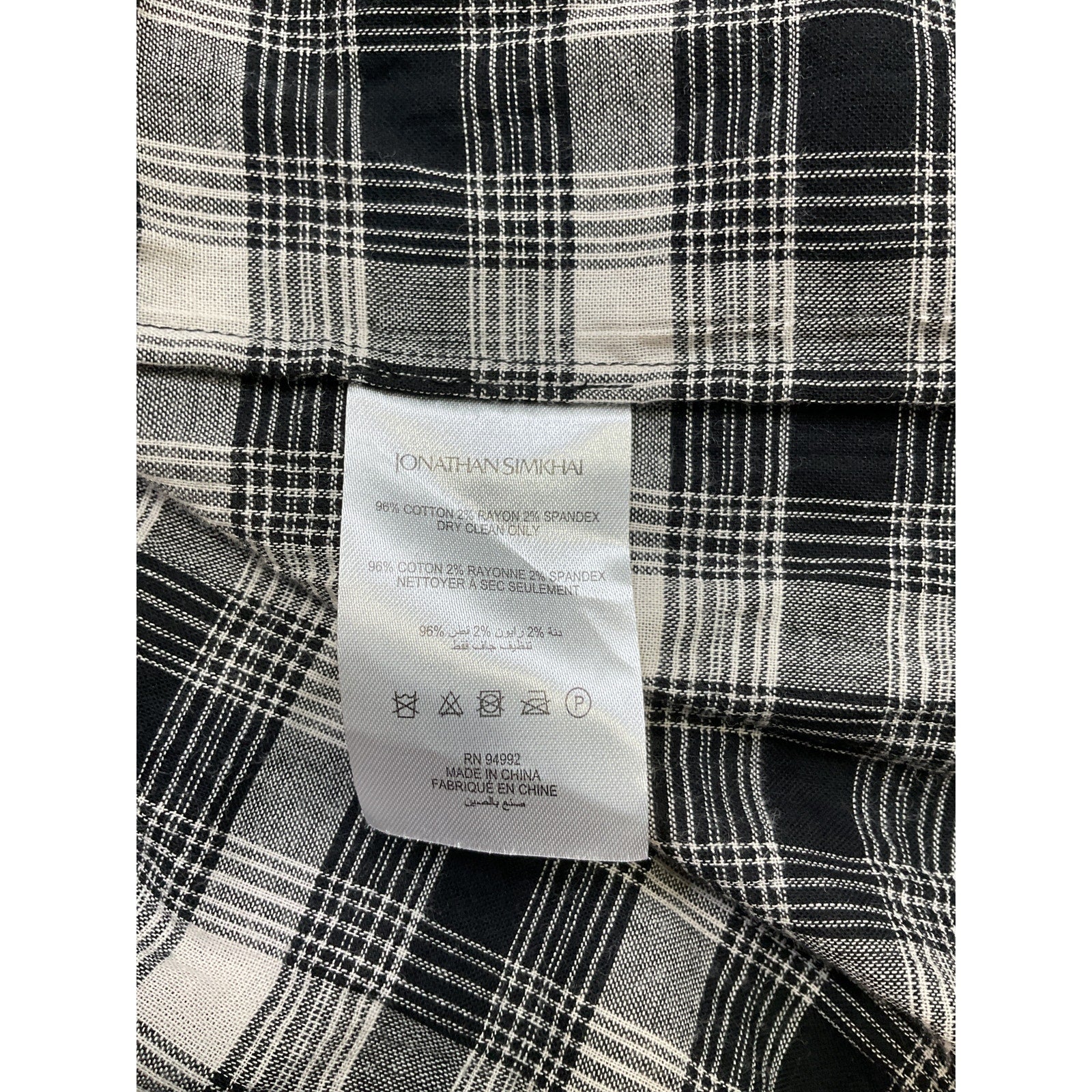 Jonathan Simkhai 'Standard Crissy' Black Mini Dress Size M