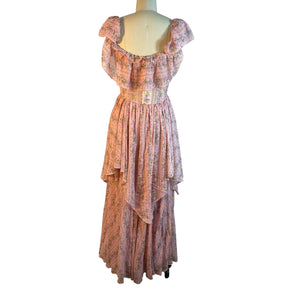 Loveshackfancy Floral Pink Noni Dress Size 2 NWT