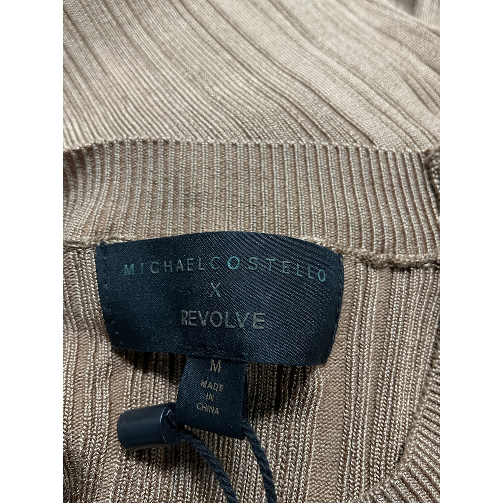 Michael Costello x Revolve 'Kadri' Brown Top Size S - NWT