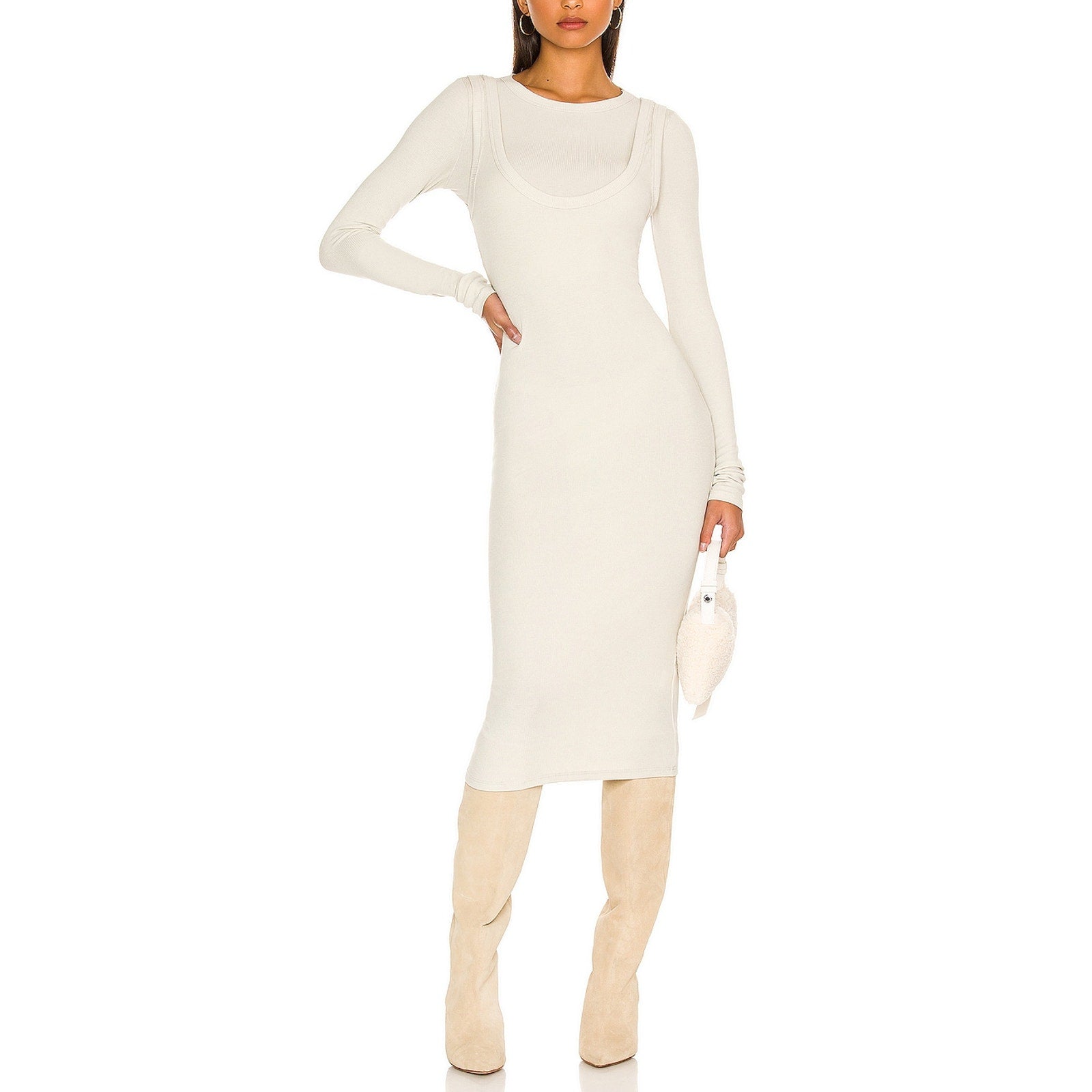 The Line By K 'Abdiel' White Dress Size S - NWT