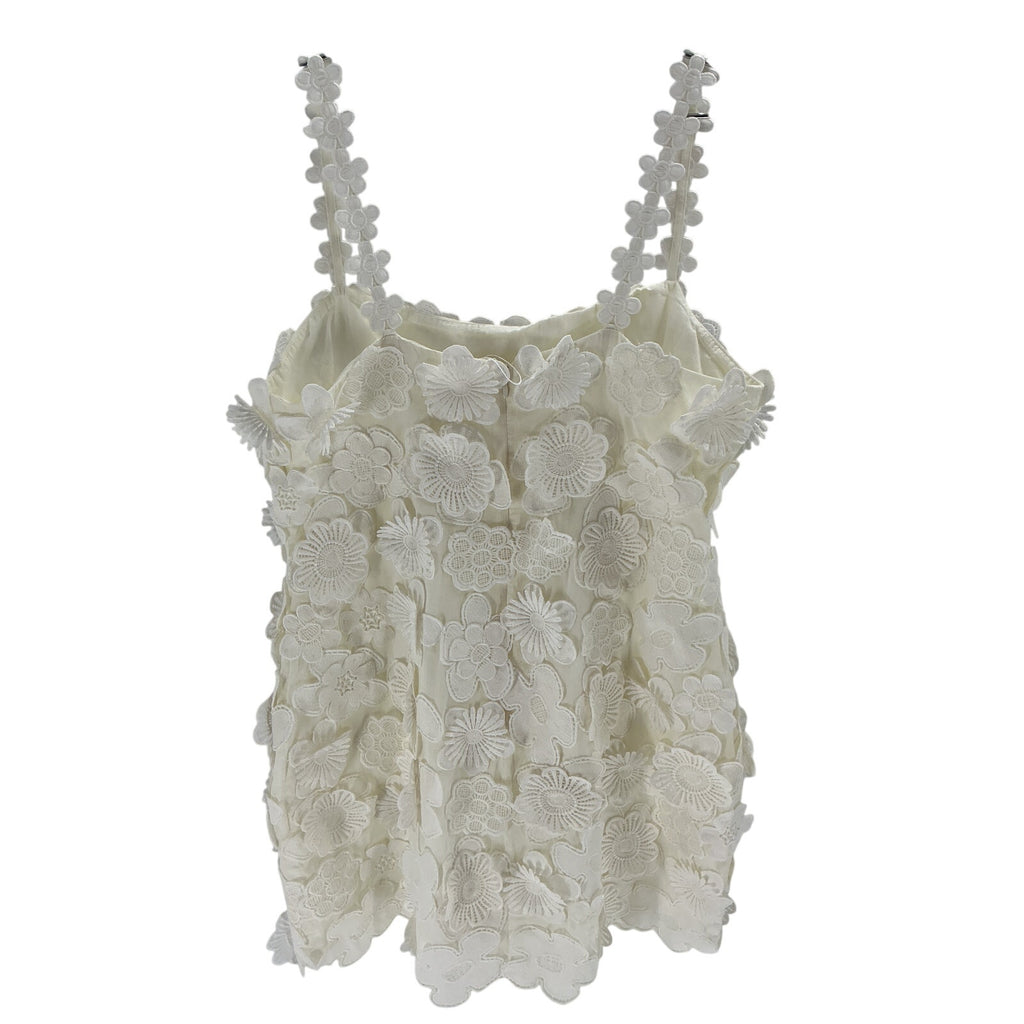 Tularosa 'Kimmy' Ivory Cotton Mini Dress Size L