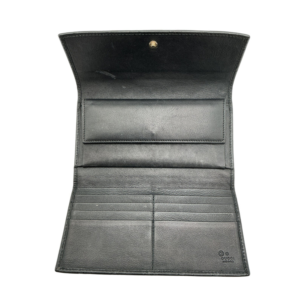 Gucci Black Leather Wallet