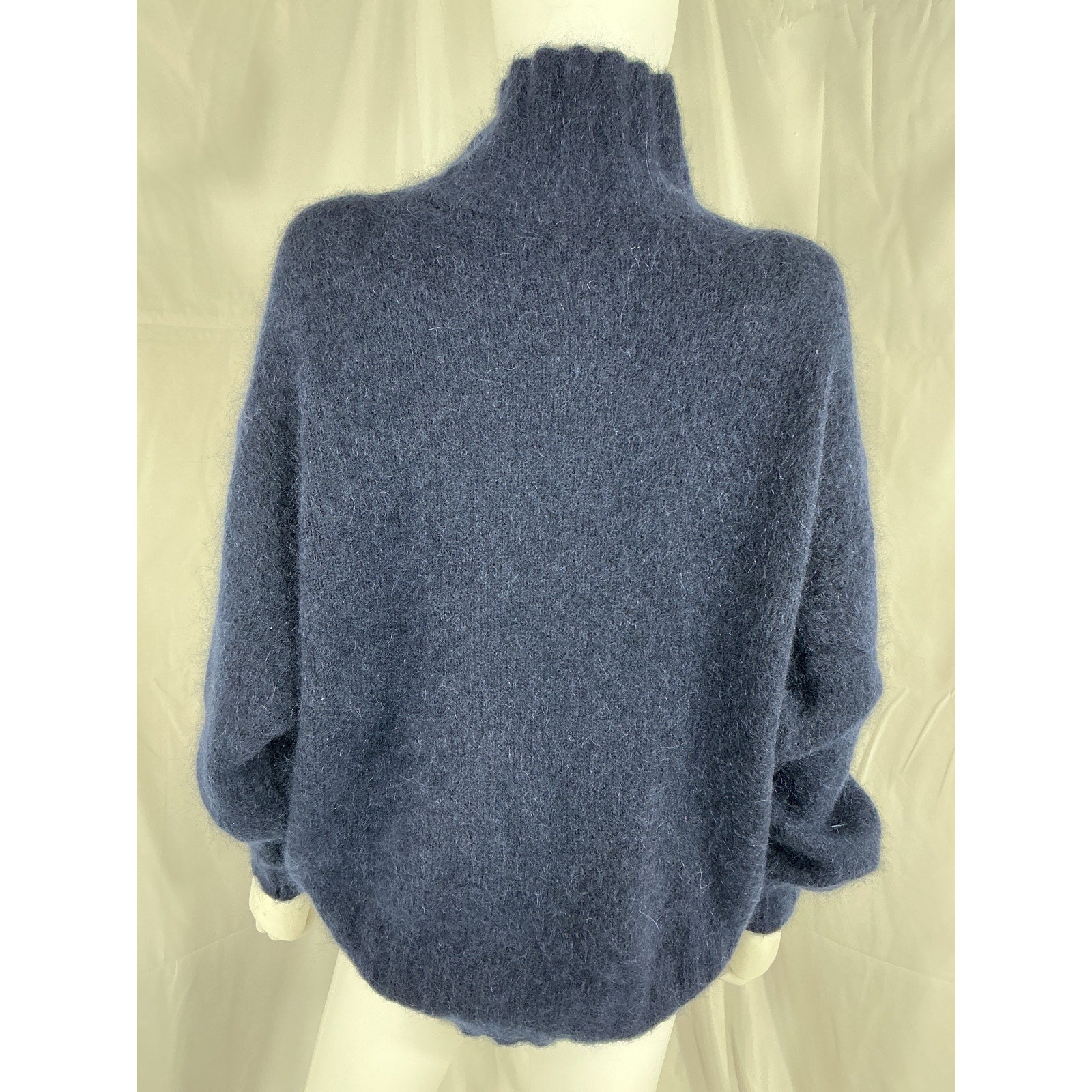 Retrofete 'Amalia' Navy Wool Sweater Size M