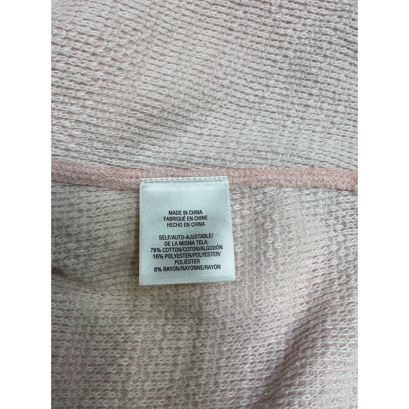 Favorite Daughter Pink Cotton The After Work Crop Tee Size XL