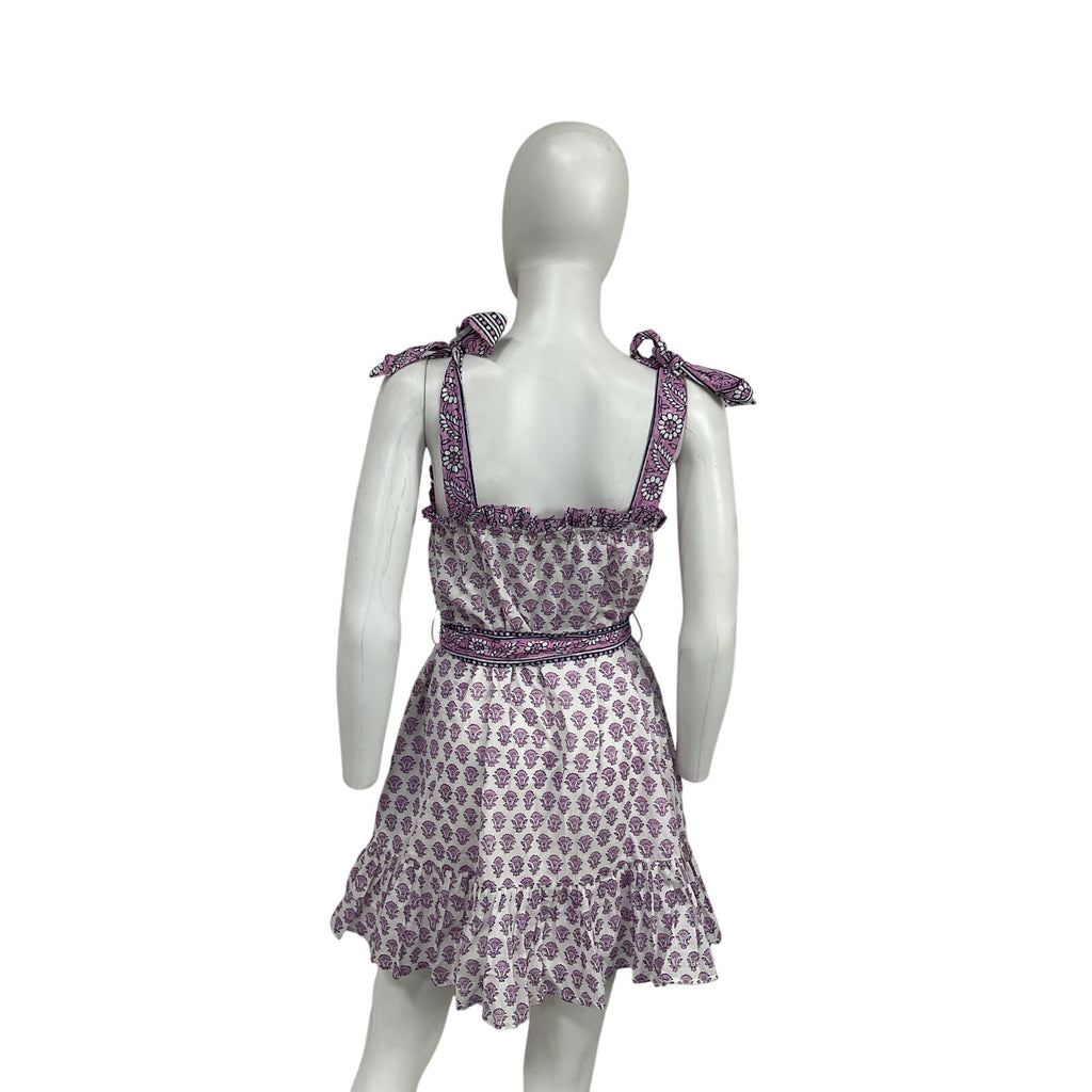 Cleobella 'Tillie' Pink Cotton Mini Dress Size XS