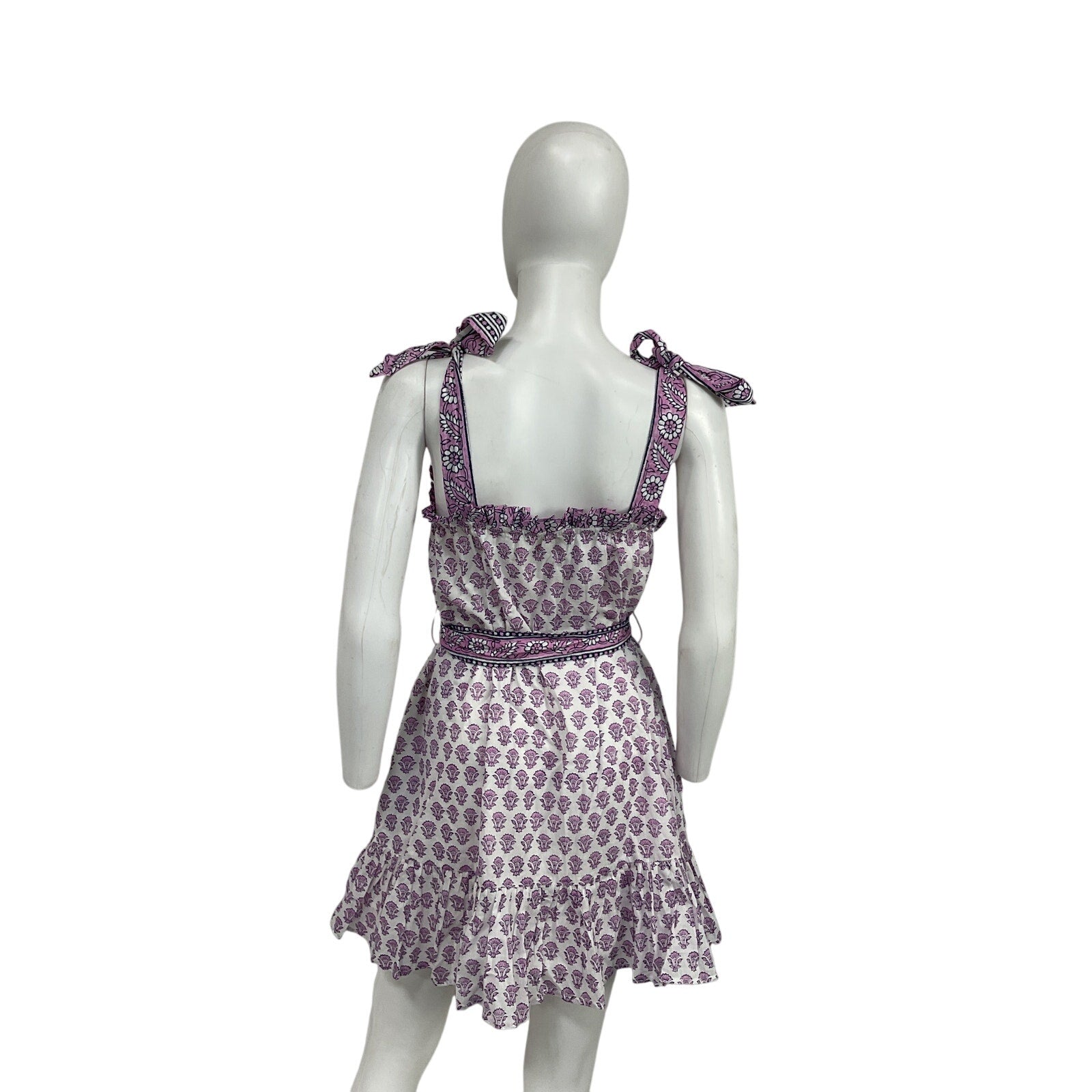 Cleobella 'Tillie' Pink Cotton Mini Dress Size XS
