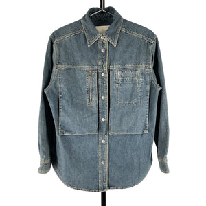 Isabel Marant Classic Dark Blue Pearl Jacket Size FR 34 / US 2