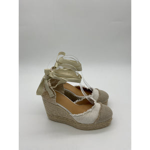 Castañer 'Catalina' Tan Wedge Size 37