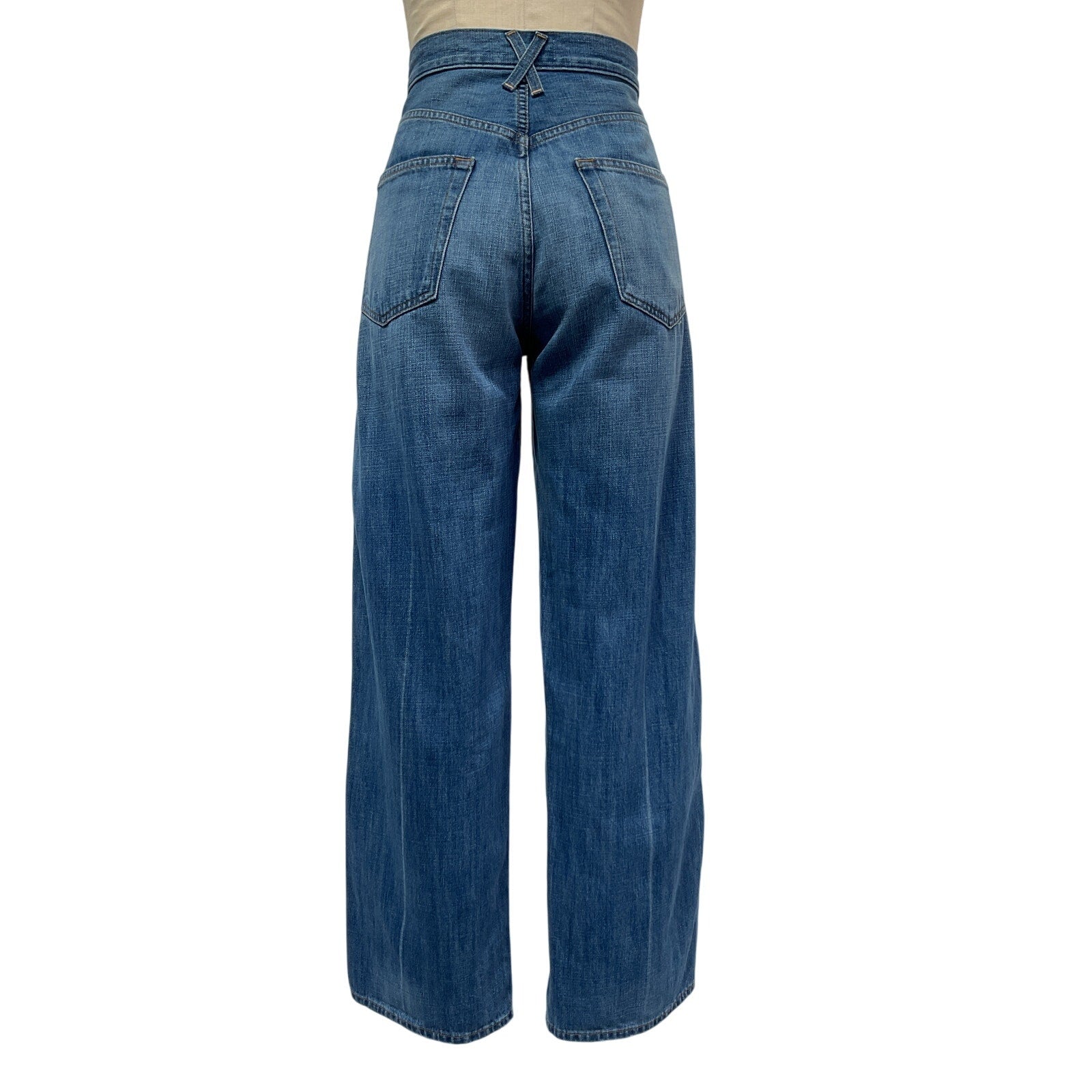 Alex Mill 'Ella' Blue Cotton Arc Denim Jean Size 28