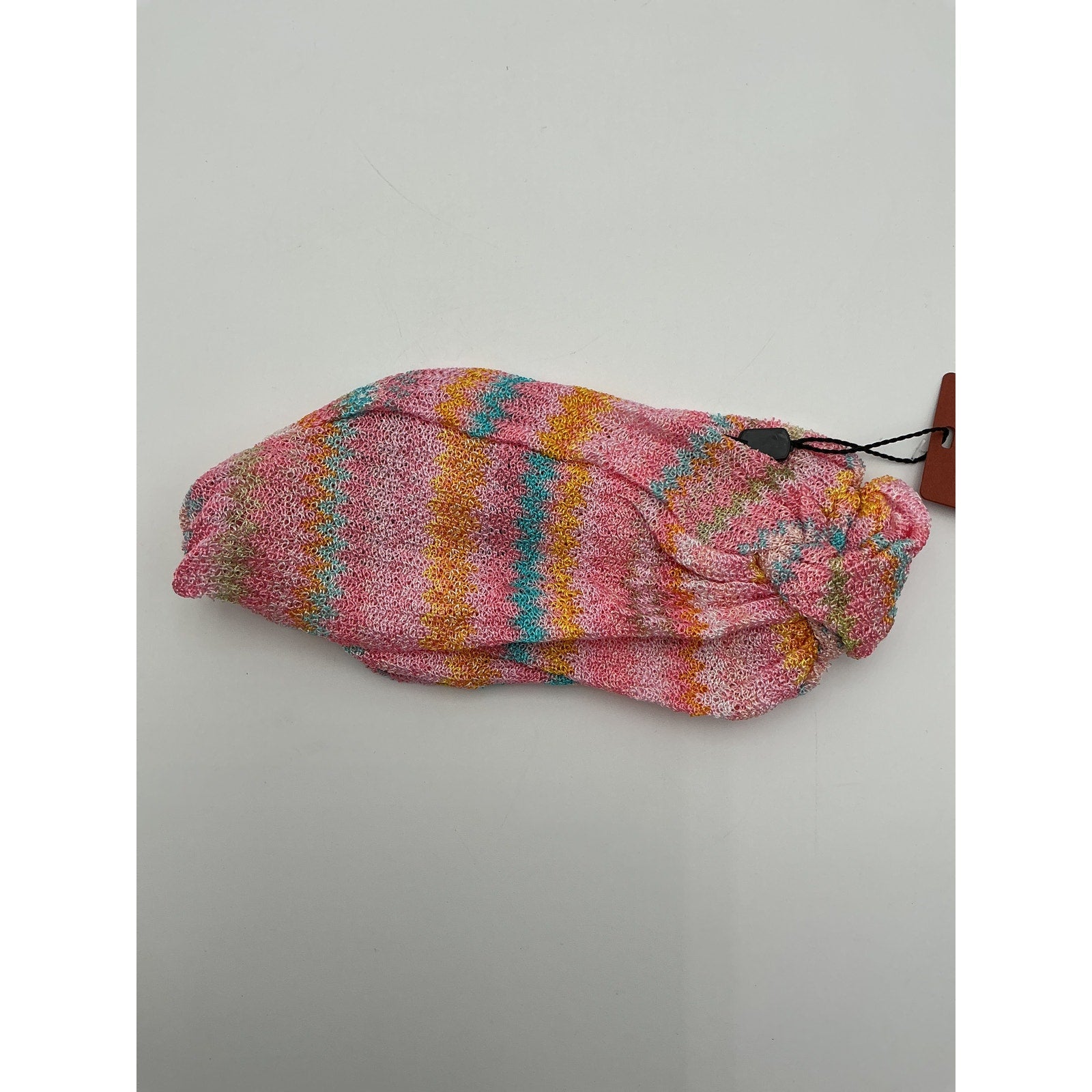 Missoni Twisted Pink Crochet-Knit Headband Size OS - NWT