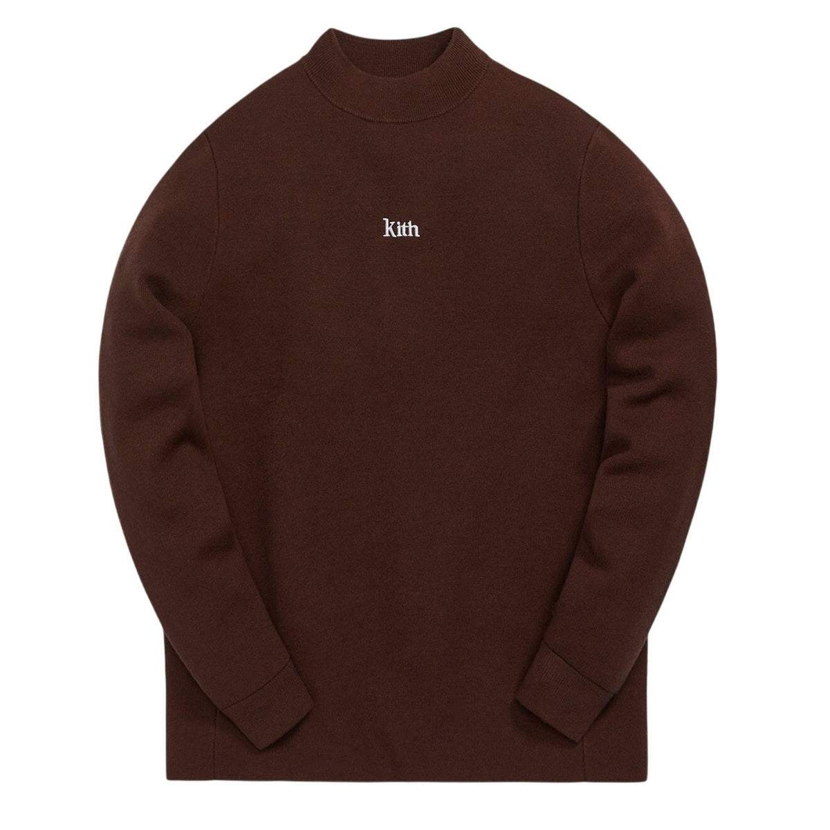 Kith Classic Brown Mockneck Sweater Size L
