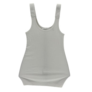 Helmut Lang Ribbed White Strap Tank Top Size XS