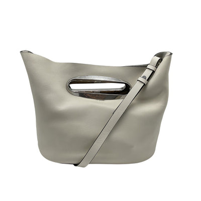 Rag & Bone Sleek White Belize Clutch