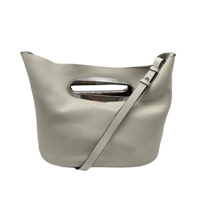 Rag & Bone Sleek White Belize Clutch