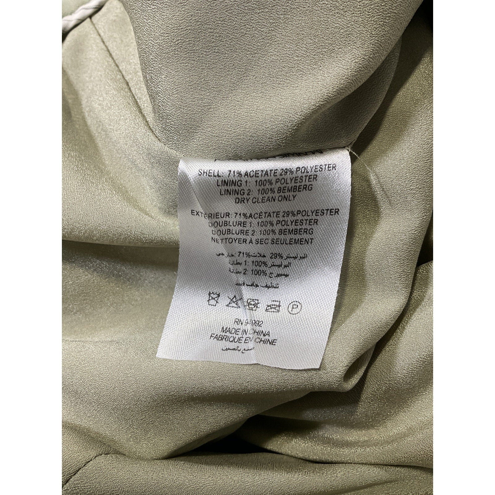 Simkhai 'Remington' White Crepe Tapered Pant Size 4
