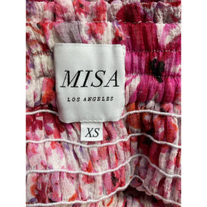 Misa Los Angeles Ruffled Gardenia Inga Dress Size XS