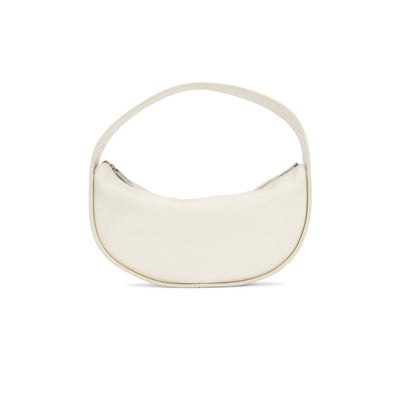 St. Agni Petit 'Arc' Beige Leather Bag