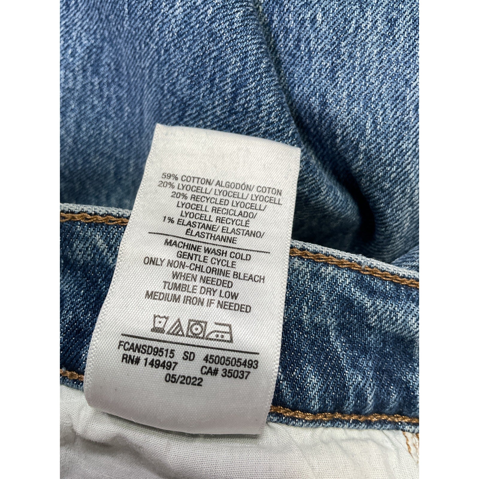 Favorite Daughter 'Valentina' Blue Cotton Flare Denim Jean Size 25