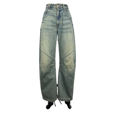 Eb Denim Paneled Forest Frederic Denim Jeans Size 25