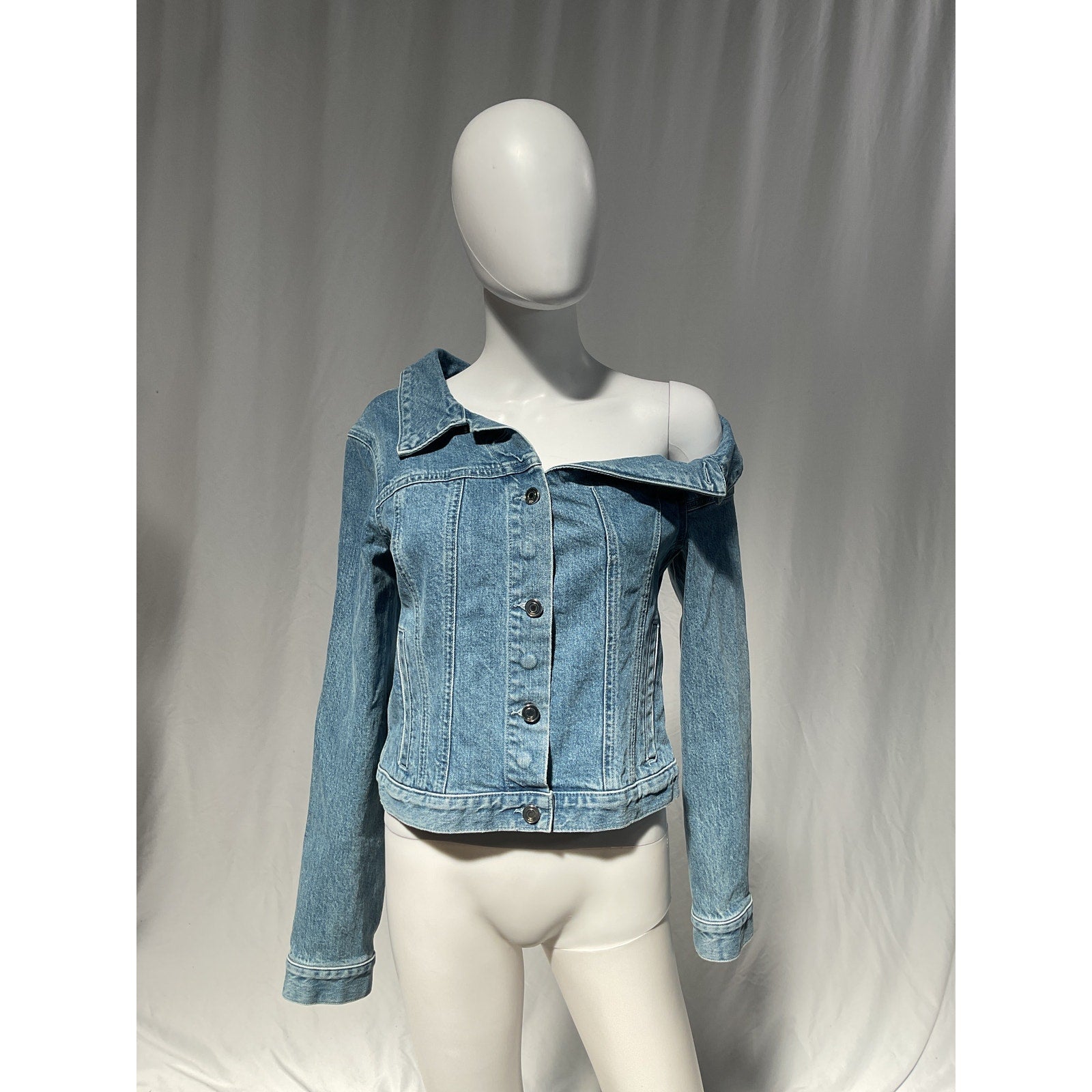 Rta 'Rebecca' Blue Denim Jacket Size M