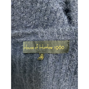 House Of Harlow 1960 'Khalida' Navy Wrap Sweater Size XS