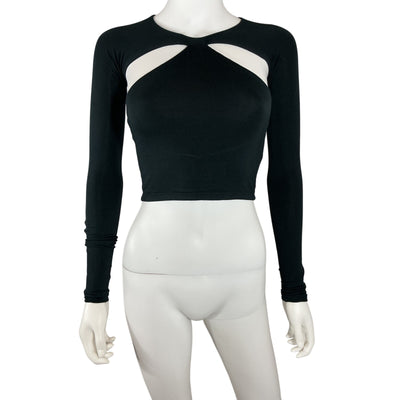 Ser.o.ya Cutout Black Sierra Top Size XS