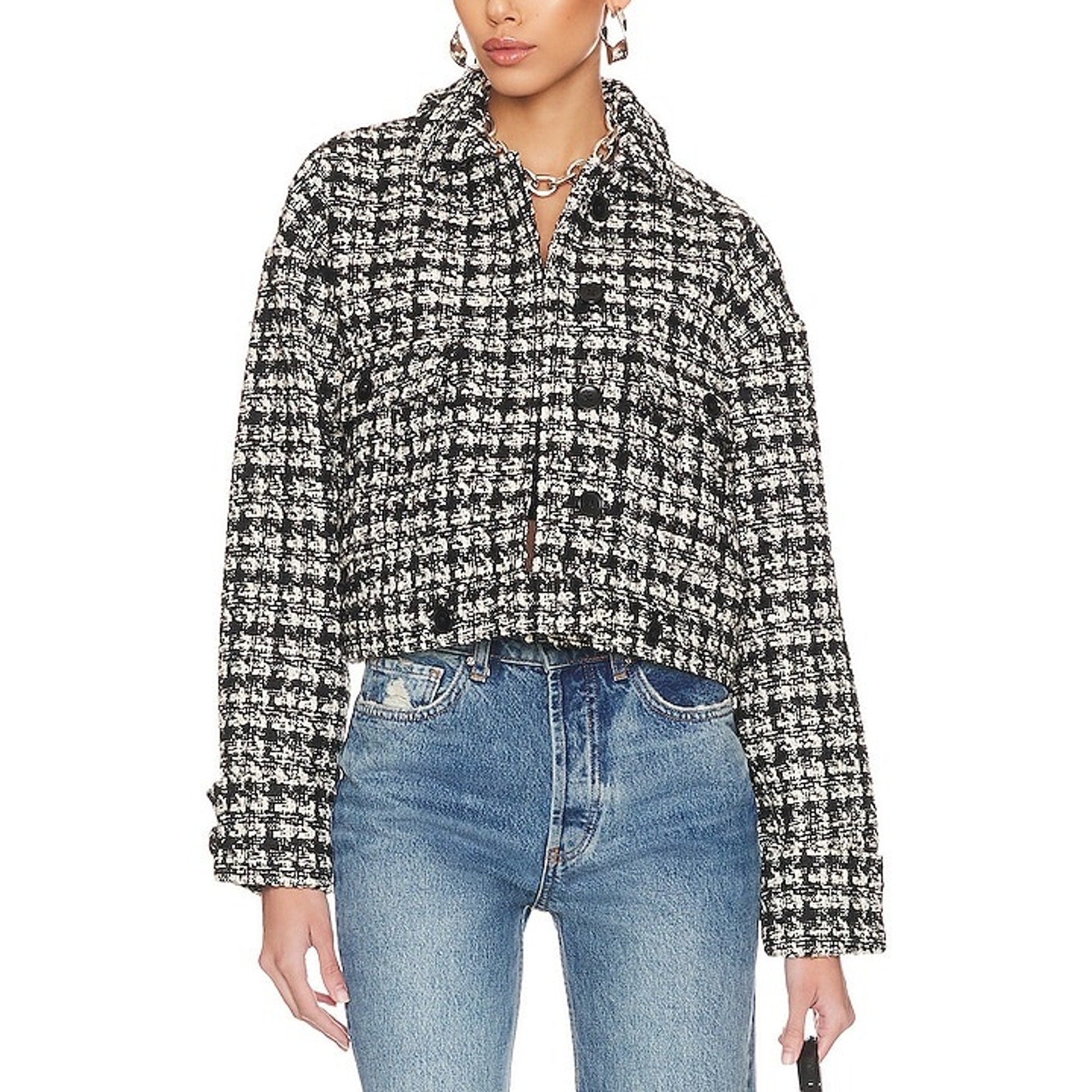 Anine Bing 'Adriana' Black Jacket Size S