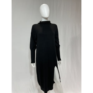 Line & Dot 'Beverly' Black Mockneck Sweater Dress Size S