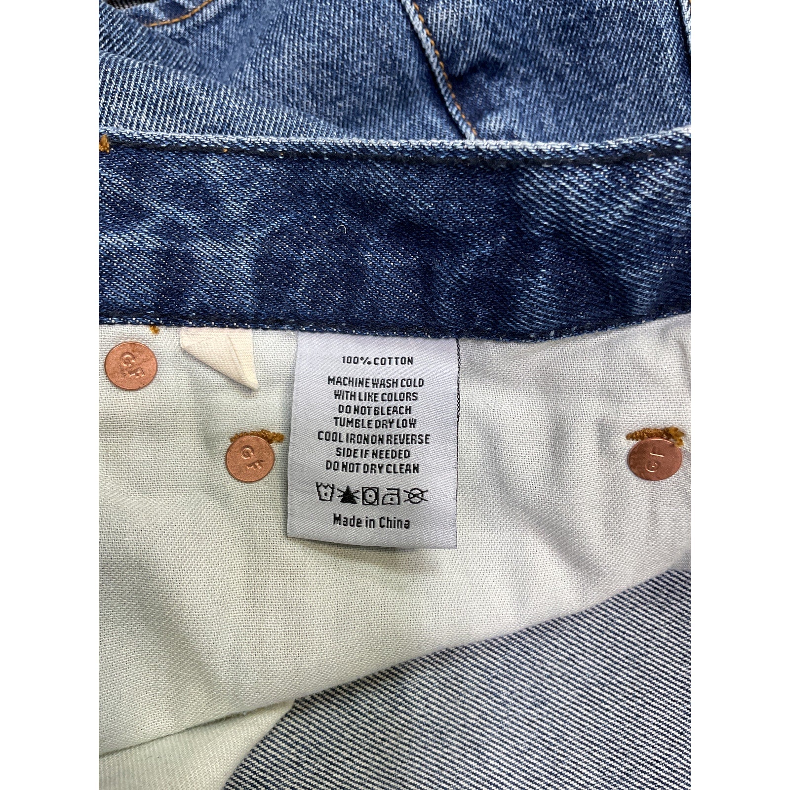 Grlfrnd 'Kyla' Blue Denim High Rise Hot Short Size 30