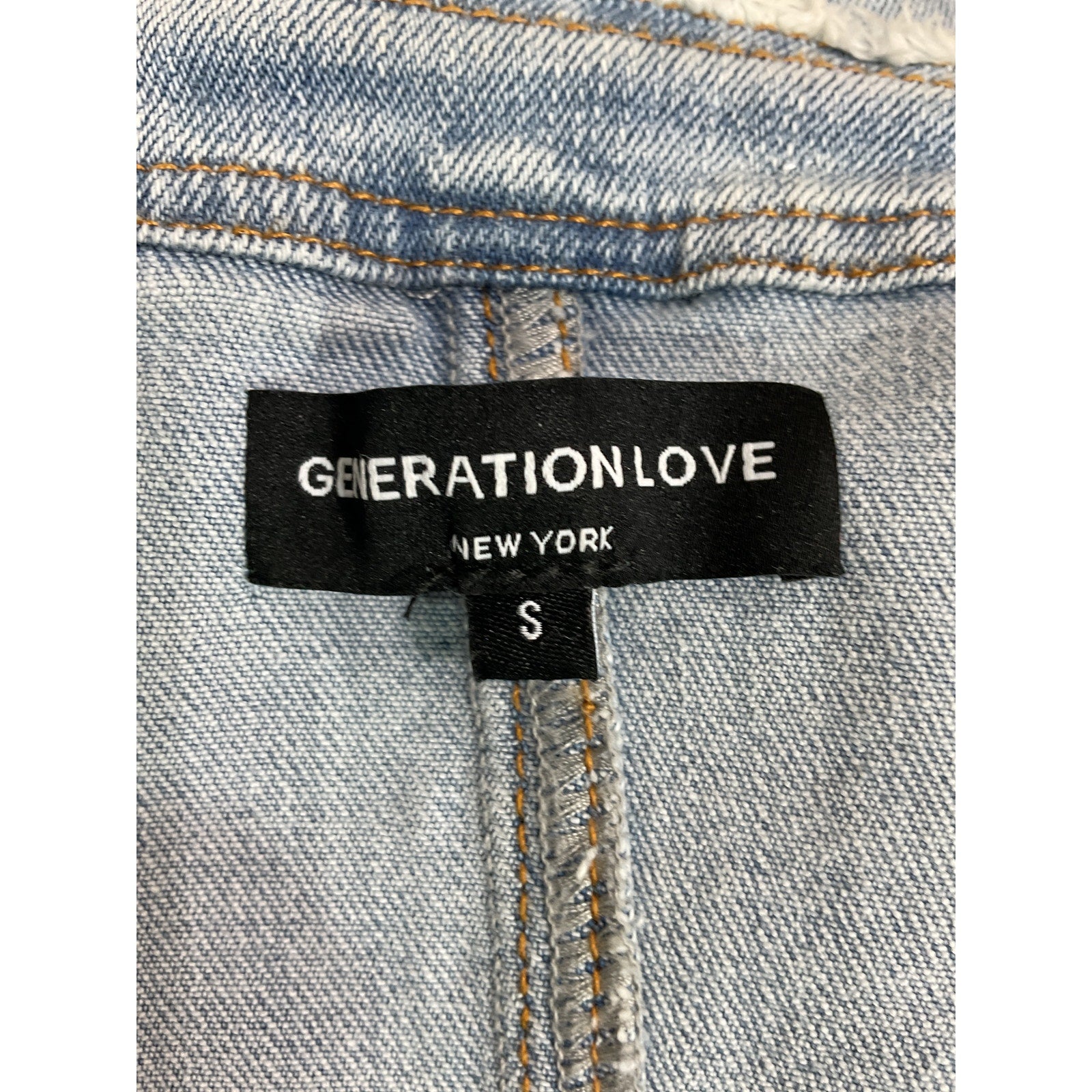 Generation Love 'Kenzie' Blue Jacket Size S