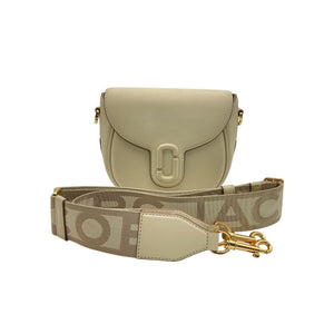 Marc Jacobs Covered Beige J Marc Saddle Bag