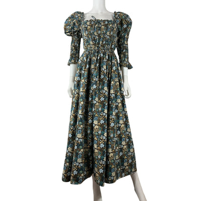 Dôen Floral Multicolor Bijou Dress Size XXL