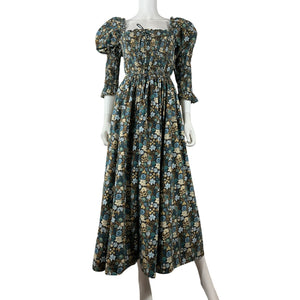 Dôen Floral Multicolor Bijou Dress Size XXL