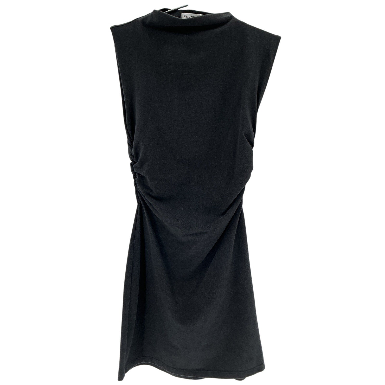 Reformation 'Alden' Black Cotton Knit Dress Size XS