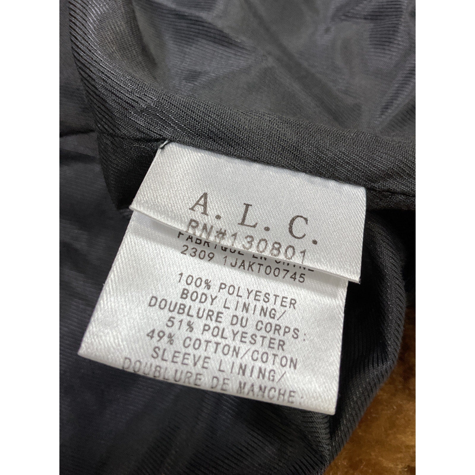 A.L.C. 'Scout' Brown Coat Size S - NWT