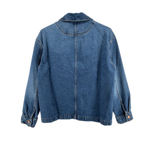 Dôen 'Gaelle' Blue Cotton Jacket Size S