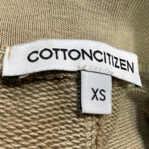 Cotton Citizen Cropped Vintage Burnt Honey Milan Crew Sweatshirt Size XS