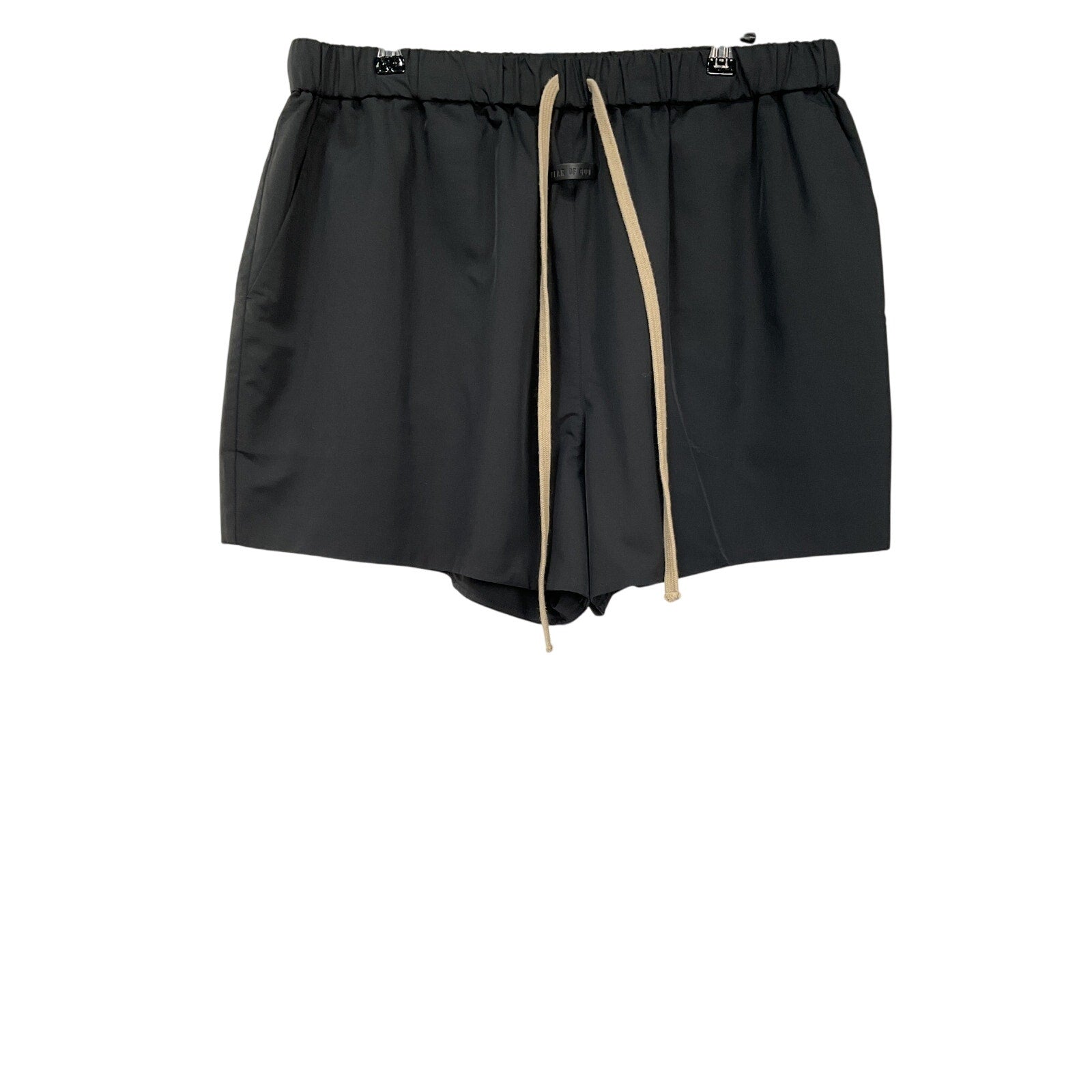 Fear Of God 'Eternal' Black Wool Nylon Short Size XL