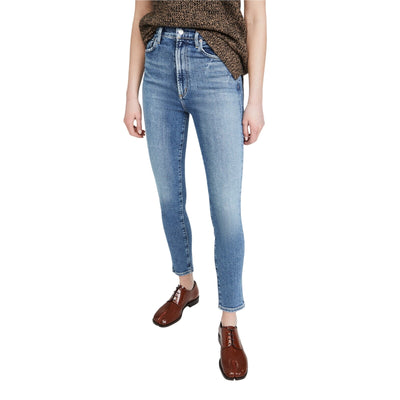 Agolde High Rise Washed Blue Pinch Waist Denim Jeans Size 27
